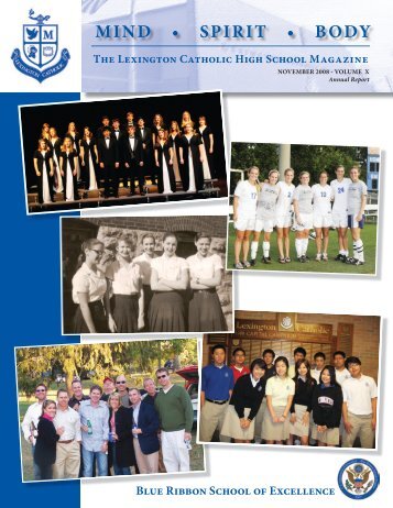 MSB Vol 10 2008-AR.indd - Lexington Catholic High School