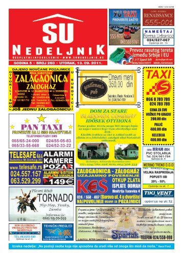 Izreka nedelje: âNe postoji osoba koja nije sposobna ... - Su Nedeljnik