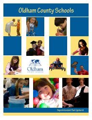 General Information - Oldham County Schools