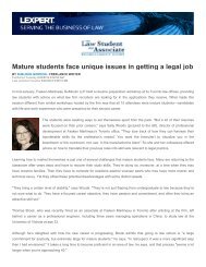 9. Mature Students - Fasken Martineau