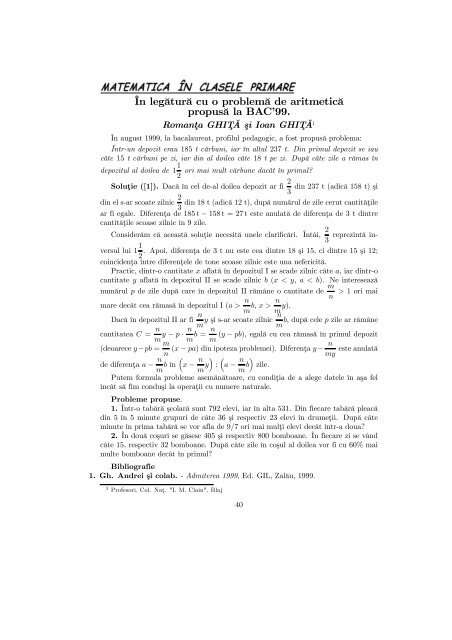 format .pdf, 0.9 MB - RecreaÅ£ii Matematice