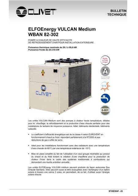 ELFOEnergy VULCAN Medium WBAN 82-302 - Delta-Temp