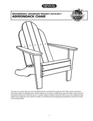 Advanced Project: Adirondack Chair - Minwax