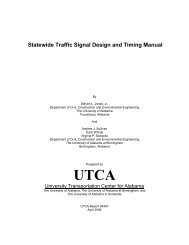 Statewide Traffic Signal Design and Timing Manual - University ...