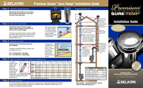 Select type of installation - Selkirk
