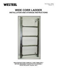 198925 WC Ladder INSTALLATION INSTRUCTIONS.pdf - Westeel
