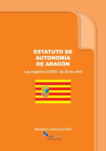 ESTATUTO DE AUTONOMÍA DE ARAGÓN