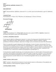 FML ® (fluorometholone ophthalmic ointment) 0.1% (PDF) - Allergan