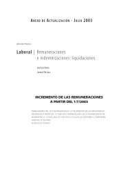 Laboral | Remuneraciones e indemnizaciones: liquidaciones - Errepar