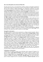 Breve Storia della politica serravallese - Comune di Serravalle Scrivia