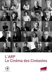 L'ARP Le CinÃ©ma des CinÃ©astes