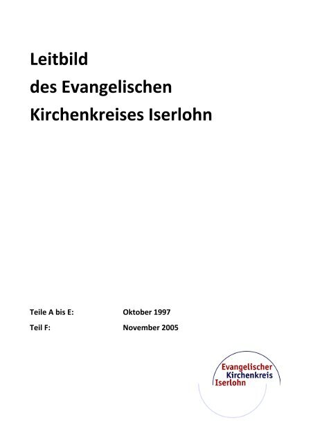 Leitbild - evangelischer Kirchenkreis Iserlohn