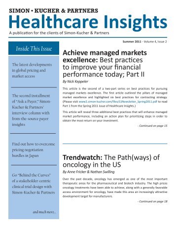 Healthcare Insights - Simon-Kucher & Partners