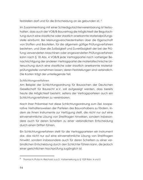Bauvertragliche Regelungswerke - Lehrstuhl für ...