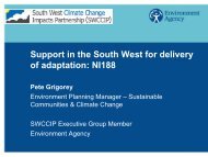 Pete Grigorey, Environment Agency - Our South West