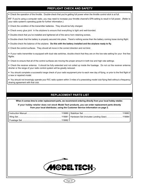 assembly instructions - Media.hobbypeople.net - Global Hobby ...