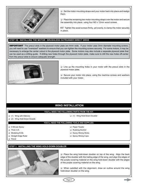 assembly instructions - Media.hobbypeople.net - Global Hobby ...