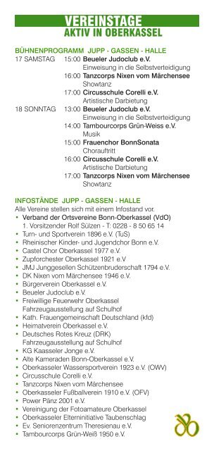 Gesamtprogramm (PDF) - Oberkasseler Kulturtage
