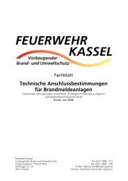 Kassel - DIN 14675 Info