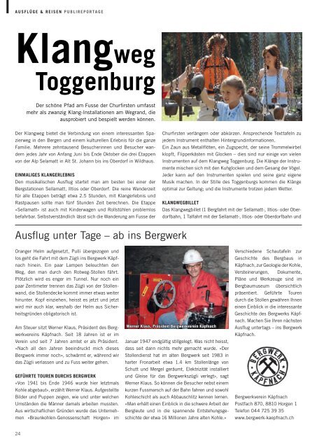Ausgabe September 2011 - Zimmerberg-Magazin