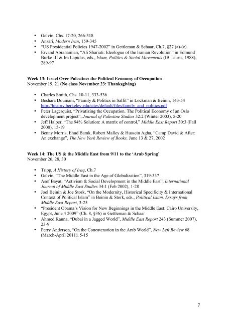 109C Syllabus T W Hill Final.pdf - Department of History, UC Berkeley