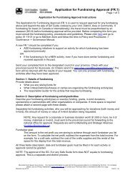 Application for Fundraising Approval (FR.1 - PDF) - Forms