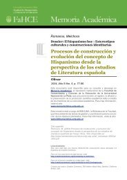 Procesos de construcciÃ³n y evoluciÃ³n del concepto de Hispanismo ...