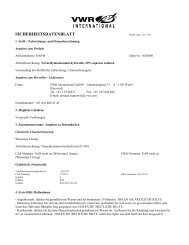 Tetraethylammonium hydroxide, 20% aqueous ... - VWR International
