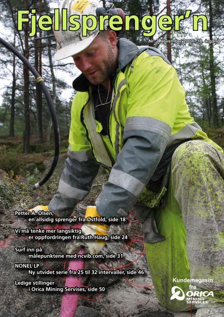 Fjellsprengern Nummer 2_2007.pdf - Orica Mining Services