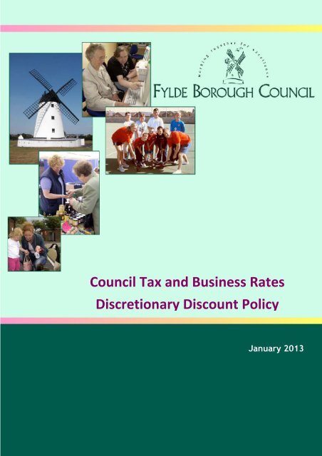Discretionary Discount Policy - Fylde Borough Council