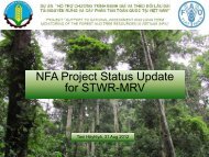 NFA Project Status Update for STWR-MRV - REDD - VietNam