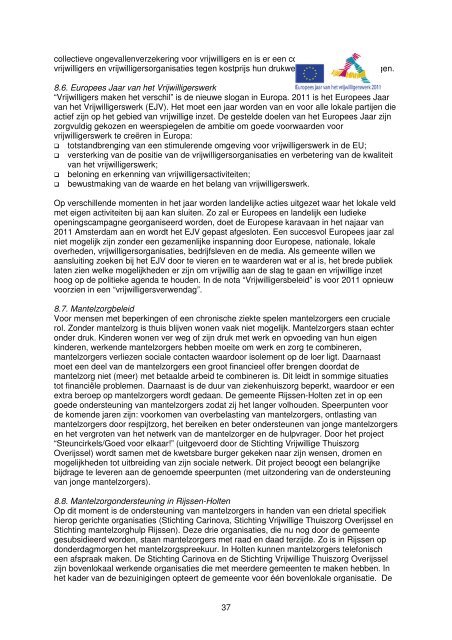 beleidsplan Wmo meedoen en verbinden - Gemeente Rijssen-Holten