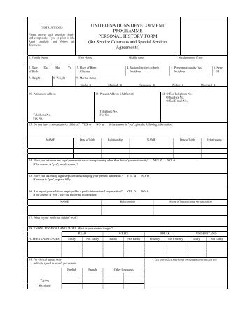 P11 Form - UNFPA Moldova