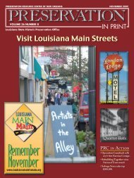 Visit Louisiana Main Streets - Preservation Resource Center