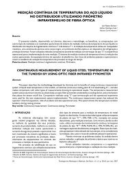Visualizar PDF - Tecnologia em Metalurgia, Materiais e Mineração