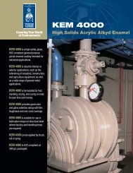 Kem 4000 High Solids Acrylic Alkyd Enamel Brochure - Protective ...