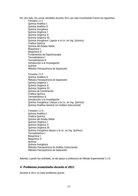 Informe Anual 2011 - CBI - UAM