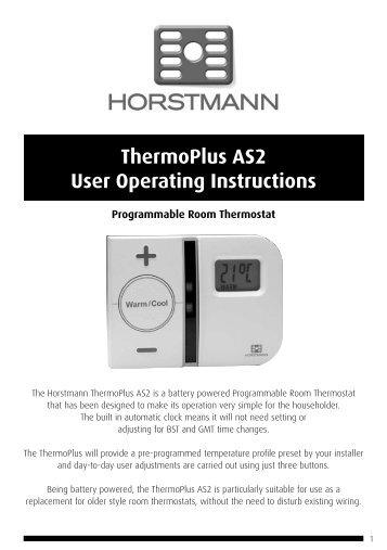 The ThermoPlus AS2 - Horstmann