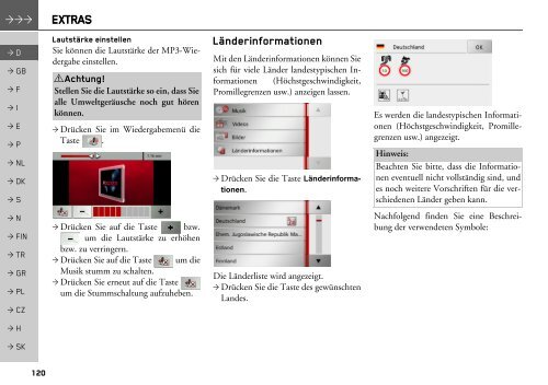 Bedienungsanleitung - mobilenavigation.mybecker.com - Harman ...