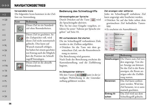 Bedienungsanleitung - mobilenavigation.mybecker.com - Harman ...