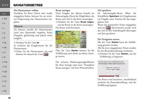 Bedienungsanleitung - mobilenavigation.mybecker.com - Harman ...