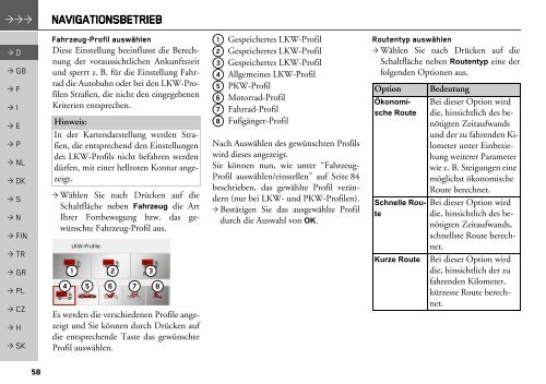 Bedienungsanleitung - mobilenavigation.mybecker.com - Harman ...