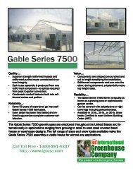 Gable 7500.pdf - International Greenhouse Company