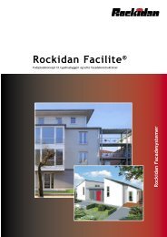 FaciliteÂ® Pudsplade - Rockidan