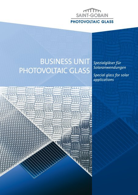 Prospekt Deggendorf 2006 II - Saint-Gobain Solar Glass