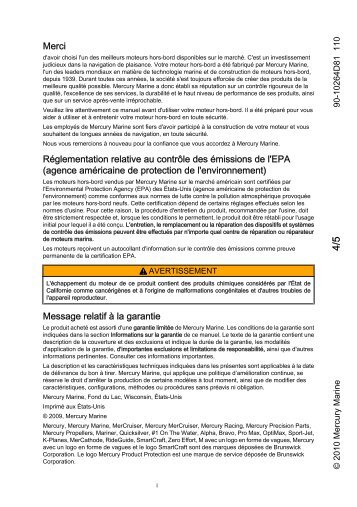 Operational Manual - Mercury