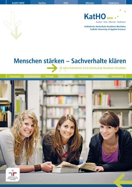 Menschen stärken – Sachverhalte klären - Katholische Hochschule ...