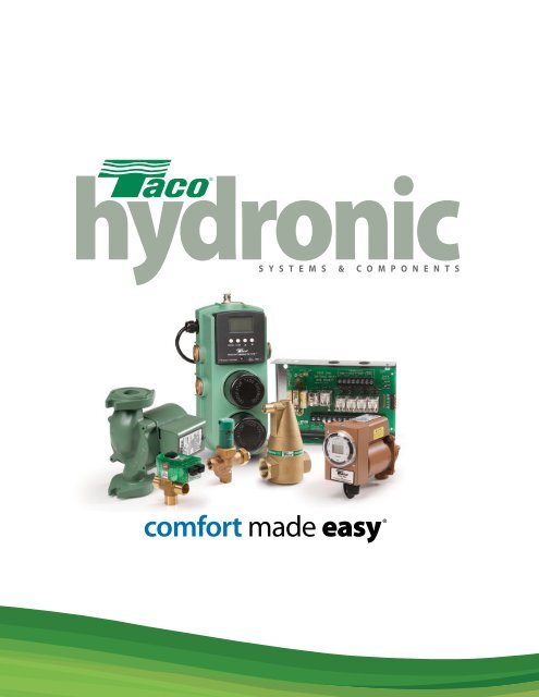 Hydronic Systems & Components catalog - Taco-Hvac