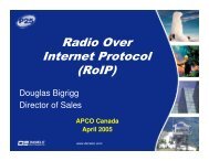 Radio Over Internet Protocol (RoIP) - Daniels Electronics