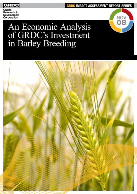 An Economic Analysis of GRDC's Investment in Barley Breeding